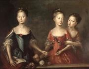 Martin Maingaud The daughters of George II USA oil painting artist
